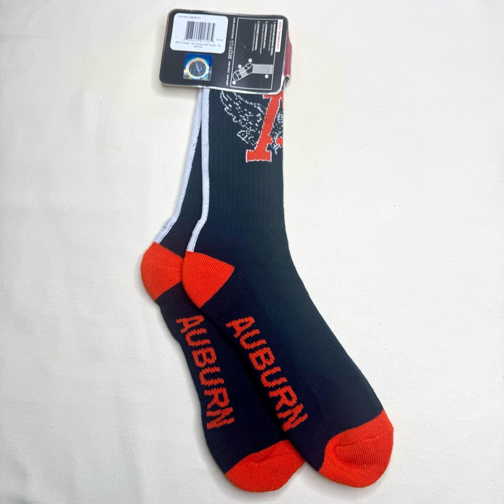 NCAA Auburn Tigers athletic socks